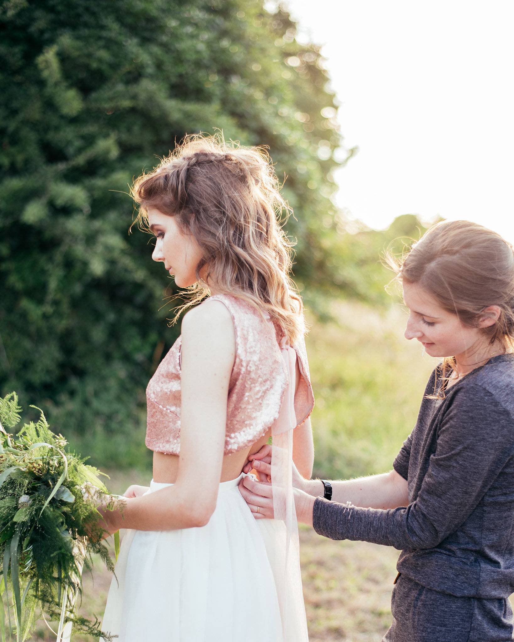 Aberaeron, Ceredigion. West Wales Wedding Dressmaker and Seamstress Alterations Bridesmaids